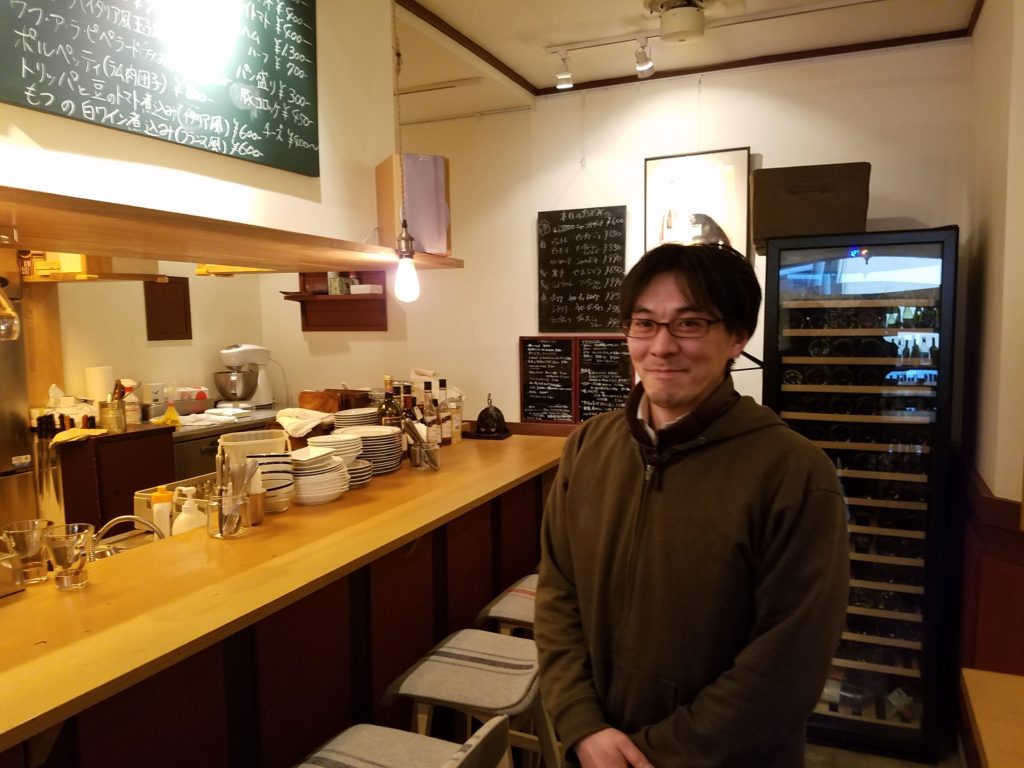 シャガット薄田オーナー