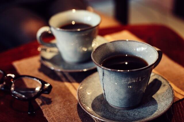 雰囲気のあるカフェ