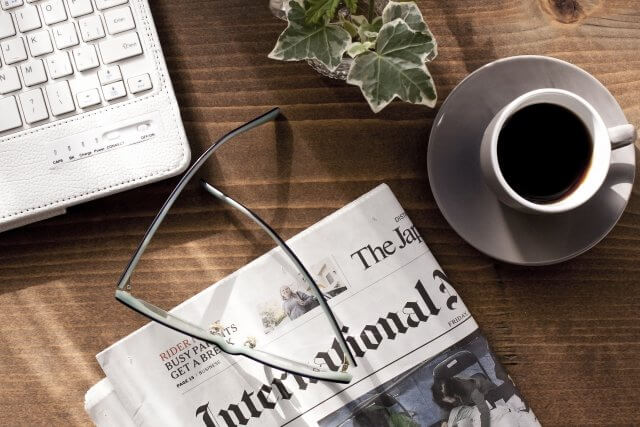 コーヒーを飲みながらコンセプトを考える