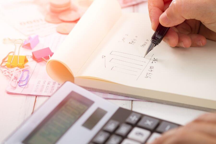 売上・経費を計算